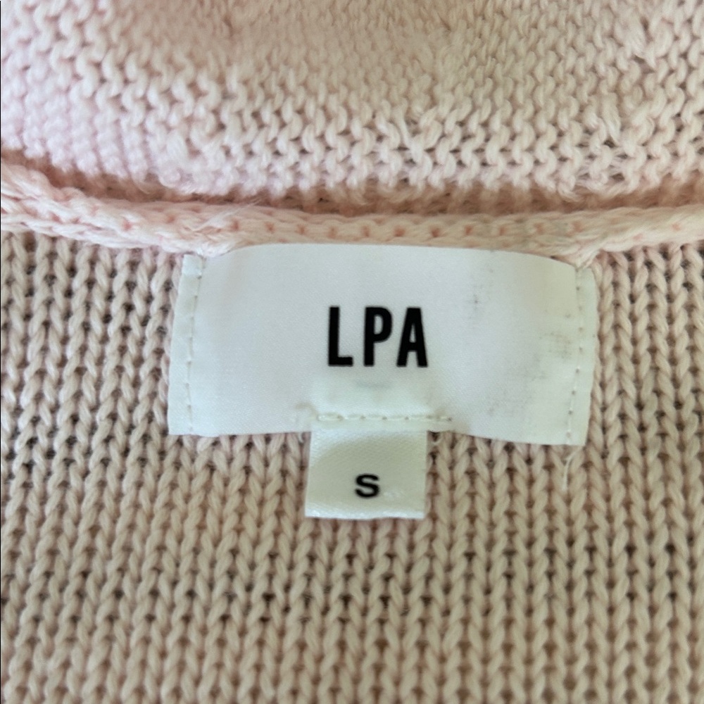 LPA Pink Ruffled Cardigan - Picture 3 of 10